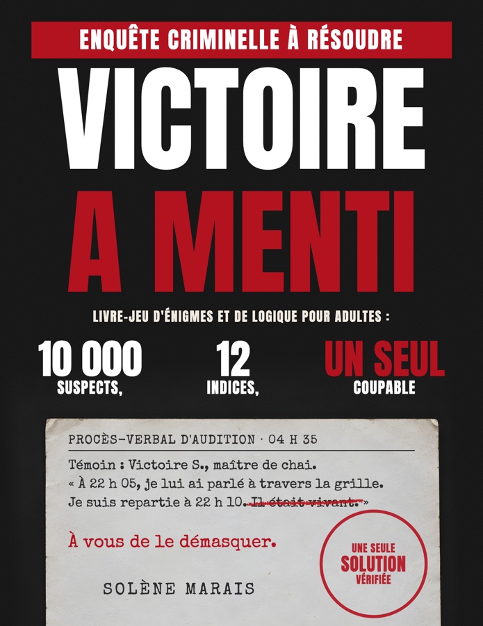Couverture de Victoire a menti